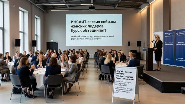 ИНСАЙТ-сессия собрала женских лидеров. Курск объединяет!